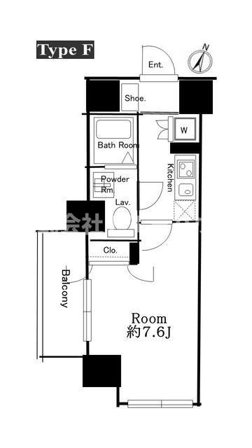ドゥーエ国府台の間取り
