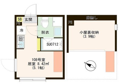 クレール瑞江の間取り