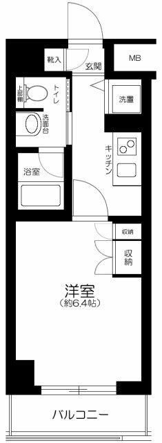 ＡＸＡＳ板橋本町の間取り