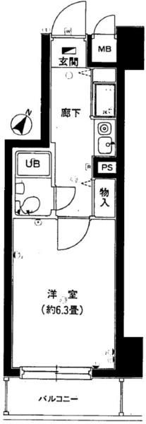 メインステージ十条の間取り