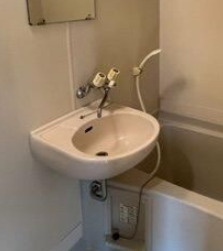 メゾン３７の洗面所