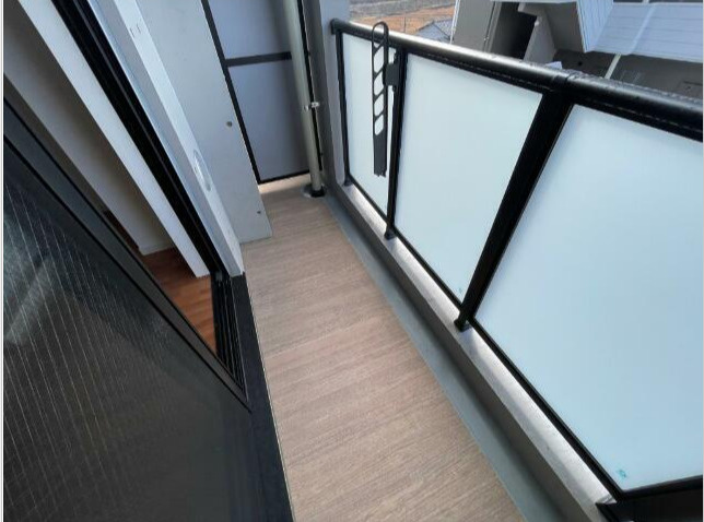 熊本市北区龍田７丁目の賃貸マンションのバルコニー|バルコニー付きです