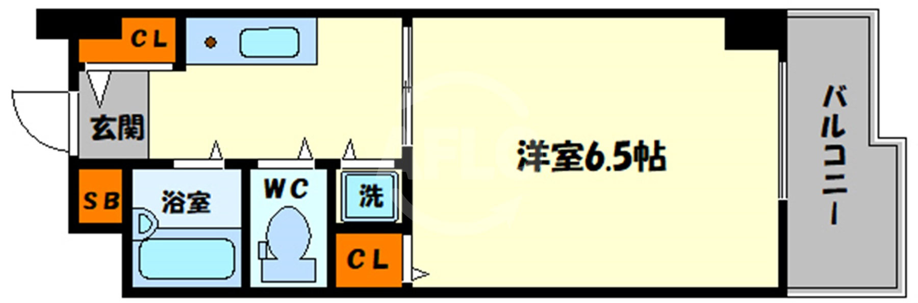 エトワール北梅田の間取り|エトワール北梅田　間取り