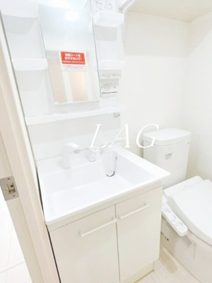【洗面所】 | Ｅａｓｔ　Ｆｌａｔ　松戸 | 洗面台です。