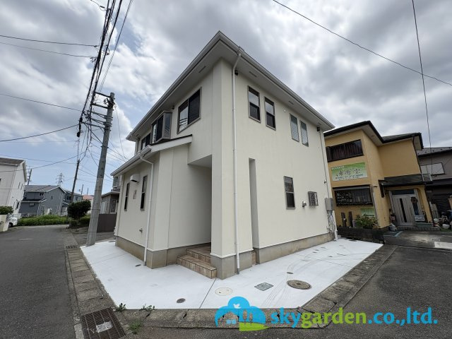 茅ヶ崎市円蔵　中古戸建の外観|落ち着いた雰囲気の外観です