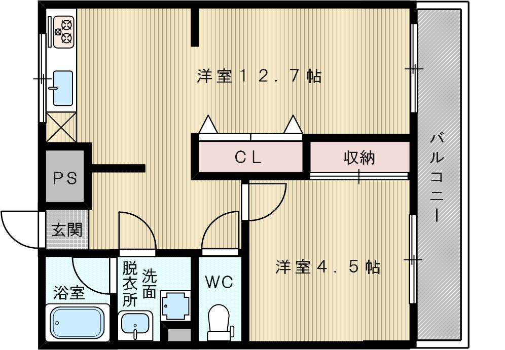 大阪市東淀川区豊新２丁目のマンション