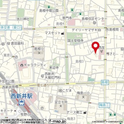 【地図】 | トップ西新井第２