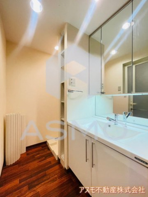 【洗面所】 | レインボーコート谷町五 | 同マンション別部屋参考写真