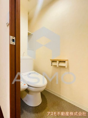 【トイレ】 | レインボーコート谷町五 | 同マンション別部屋参考写真
