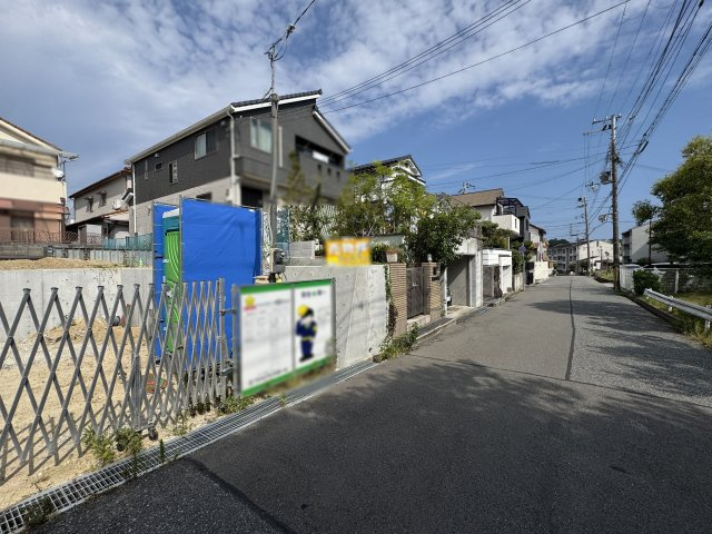 神戸市垂水区南多聞台４丁目新築戸建２号棟の前面道路含む現地写真|2026年07月25日撮影