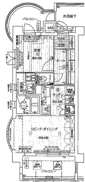 コナ・パラッツォの間取り