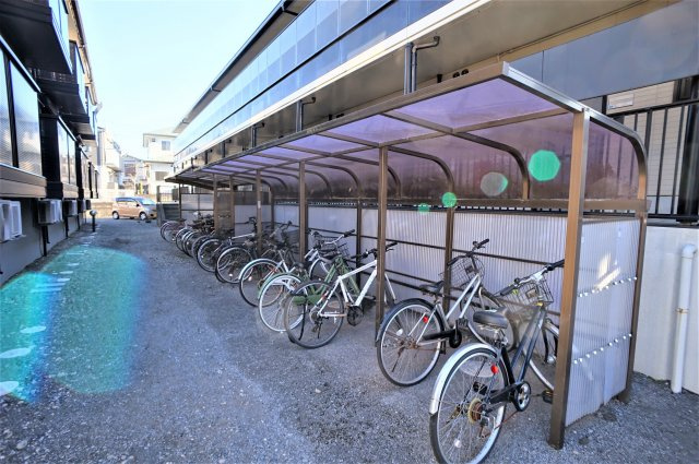サンパークアドⅡのその他共用部分|駐輪場です