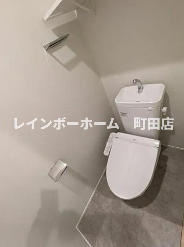 GRADUS小田急相模原※初期費用分割後払いサービス利用可能物件のトイレ|※同施工会社参考写真