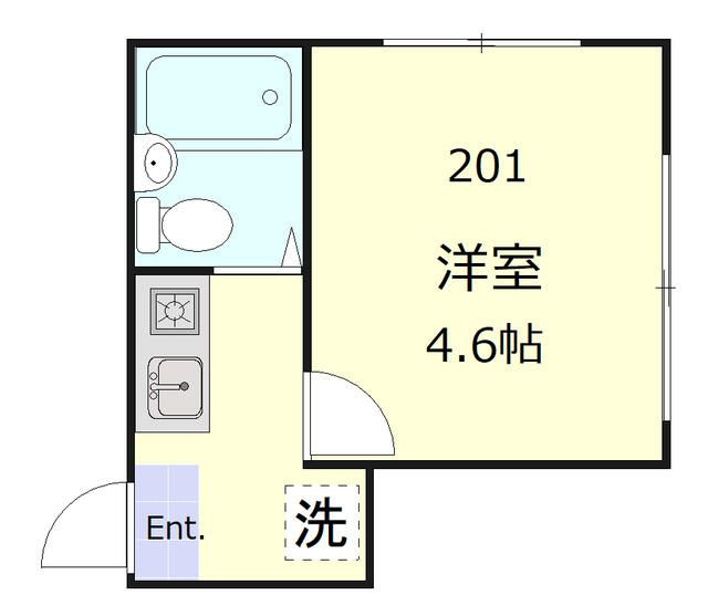 アーバンフラット要町の間取り