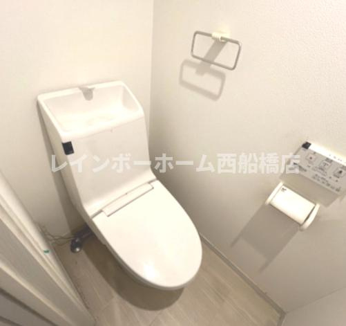 ラントヴィル西船橋のトイレ