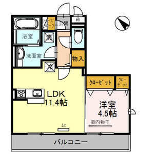 【間取り】 | グラシア | 間取り図です。
