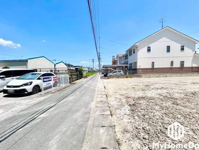 守山区小幡南3丁目の前面道路含む現地写真