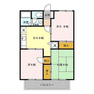 【間取り】 | エスポワールAB