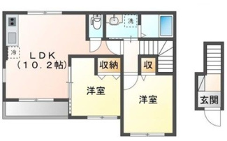 【間取り】 | ラ・コリーヌ | 間取りです。
