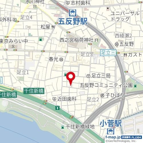【地図】 | マーレ五反野