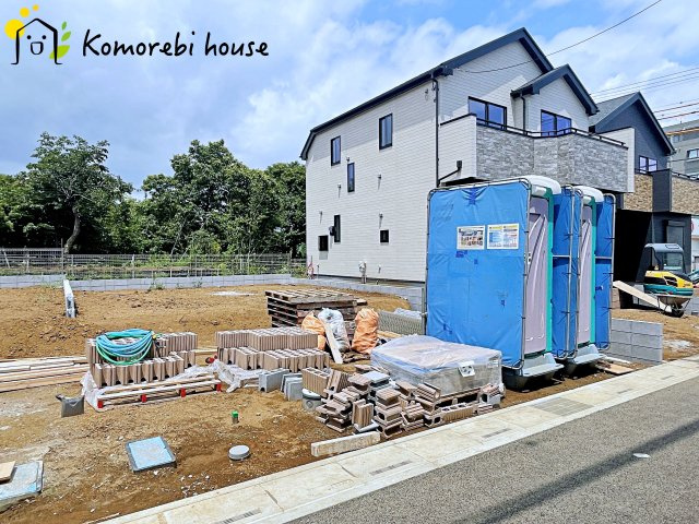 さいたま市北区奈良町42番　新築一戸建て　ハートフルタウン　Dの駐車場|26.7.27撮影済み