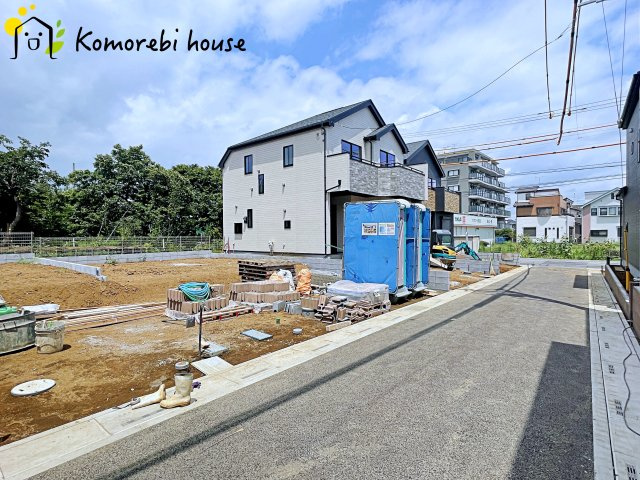 さいたま市北区奈良町42番　新築一戸建て　ハートフルタウン　Dの前面道路含む現地写真|26.7.27撮影済み