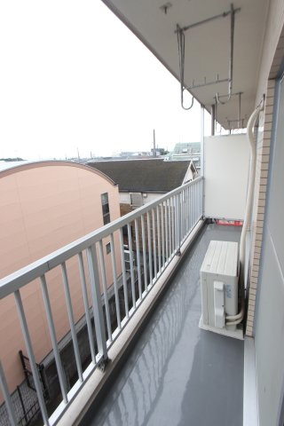ハウスピア石神井台のバルコニー