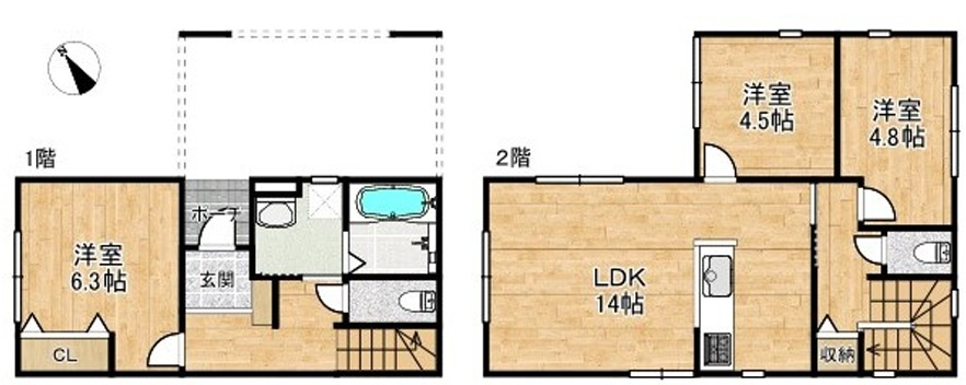 加古川市別府町別府　　　山陽電鉄「別府駅」徒歩５分