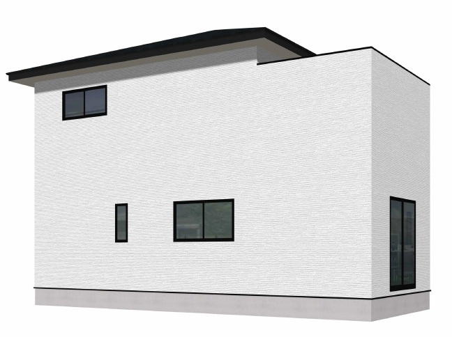 今津　新築戸建　3棟の外観パース|21号棟