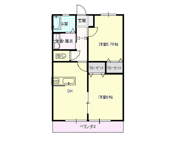【間取り】 | セントリート二番館