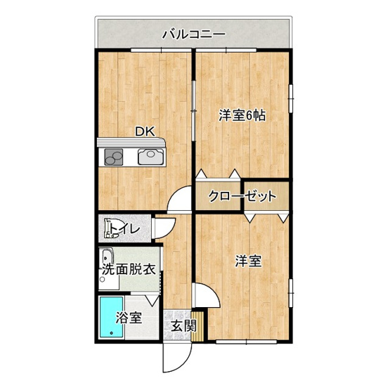 【間取り】 | セントリート二番館