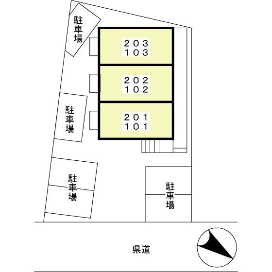 グランディーバの区画図