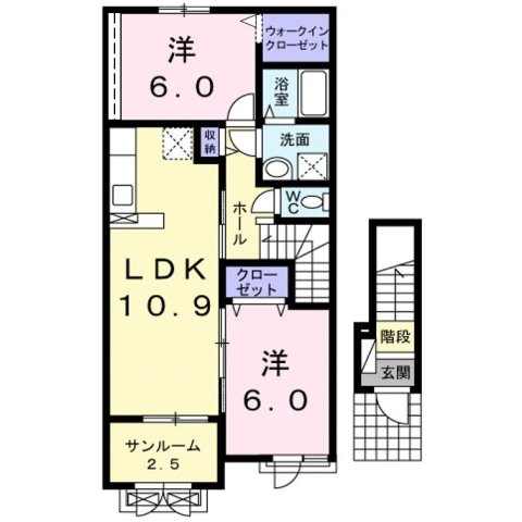 キングビートルの間取り