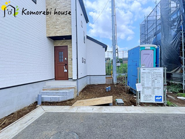 さいたま市北区奈良町42番　新築一戸建て　ハートフルタウン　Hの駐車場|26.7.27撮影済み