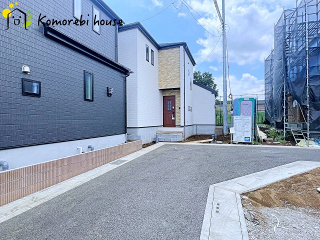 さいたま市北区奈良町42番　新築一戸建て　ハートフルタウン　Hの前面道路含む現地写真|26.7.27撮影済み