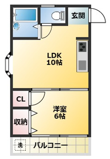 【間取り】 | カーサ栄