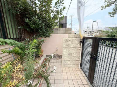 【庭】 |  少林寺町東３丁　中古戸建 | あすか保育園まで徒歩３分！小さなお子様のいるご家庭も安心ですね♪