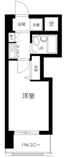 【間取り】 | パレ・ドール千石