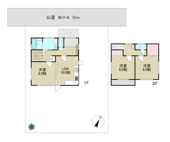 【間取り】 | 行田市西新町　中古戸建