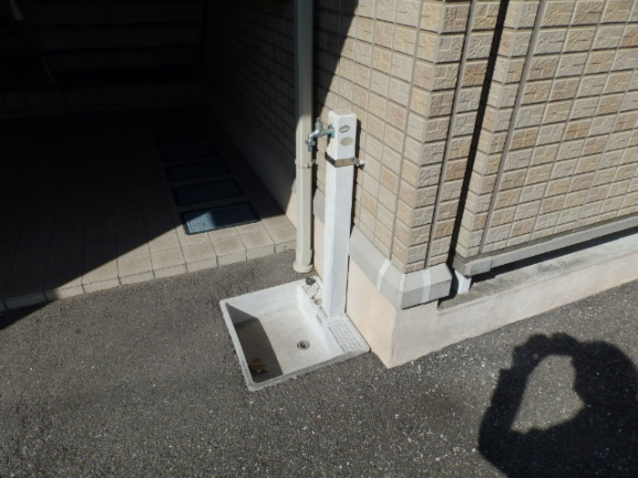ジュネスあざみの設備|ペット足洗水栓