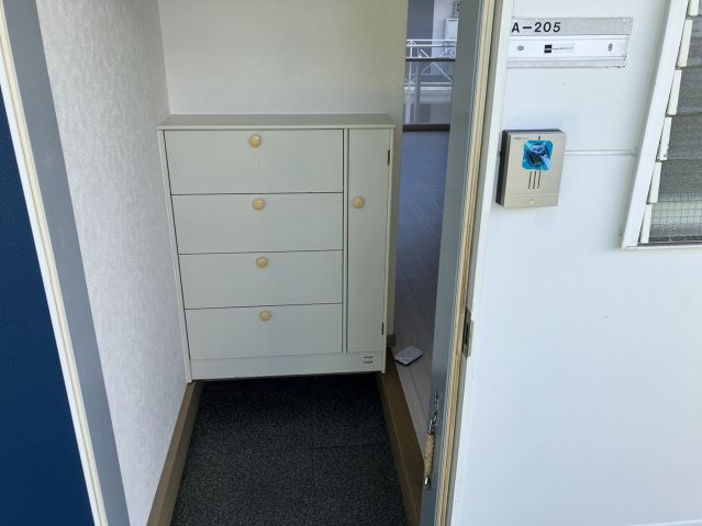 フローラ泉町Ｂの玄関