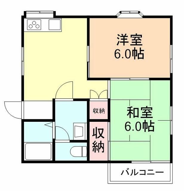 ドゥエリング北越谷の間取り