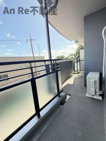 川口市北原台３丁目の賃貸マンションのバルコニー