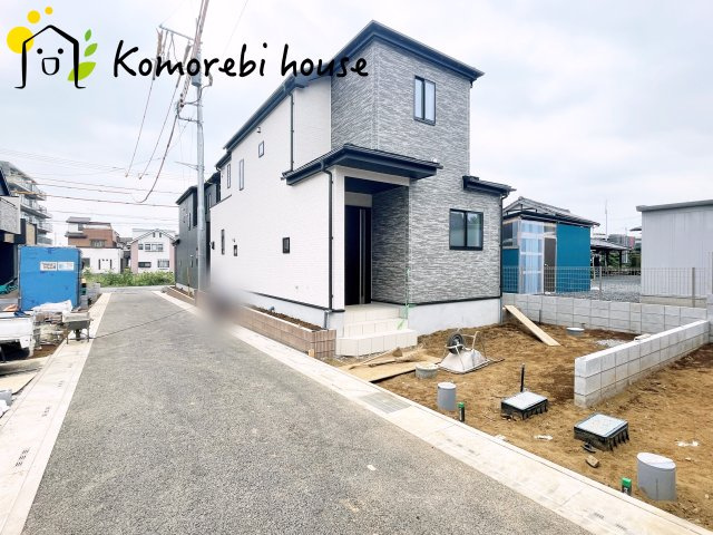 さいたま市北区奈良町42番　新築一戸建て　ハートフルタウン　Jの前面道路含む現地写真|前面道路含む現地写真です