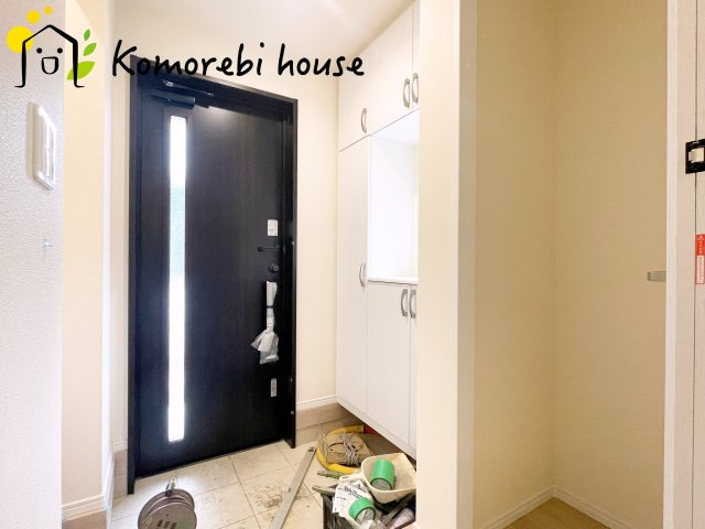 さいたま市北区奈良町42番　新築一戸建て　ハートフルタウン　Jの玄関|シンプルで使いやすい玄関です