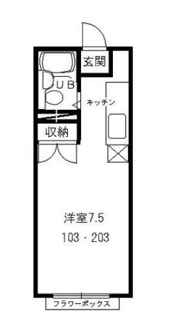 エステートピアMIKIの間取り