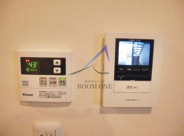 カーサ　ソレイユのセキュリティ|モニター付きインターホンです。