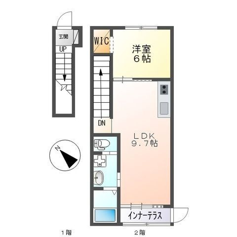 コンフォーレ　ハナミズキの間取り