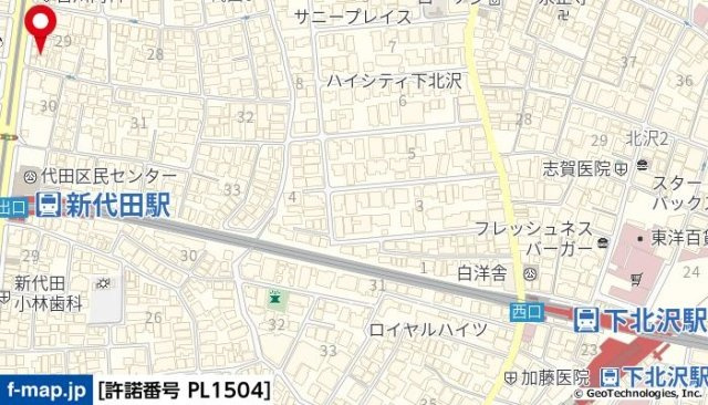 シェモアSasakiの地図