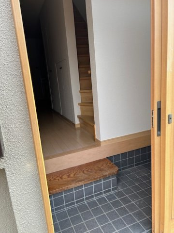 白鷺貸家の玄関|毎日通る玄関はこちらです